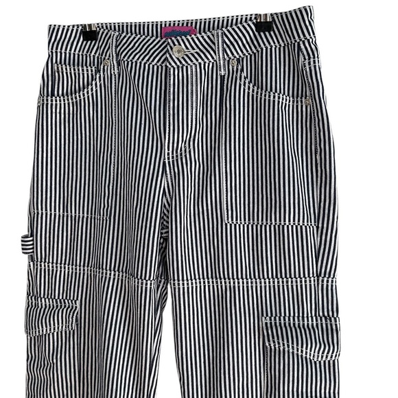 Edikted Stripe Out Cargo Pants - Picture 10 of 16